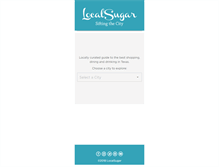 Tablet Screenshot of localsugar.com